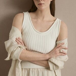 MAKE AN OFFER - LUCKY BRAND Waffle Knit Top